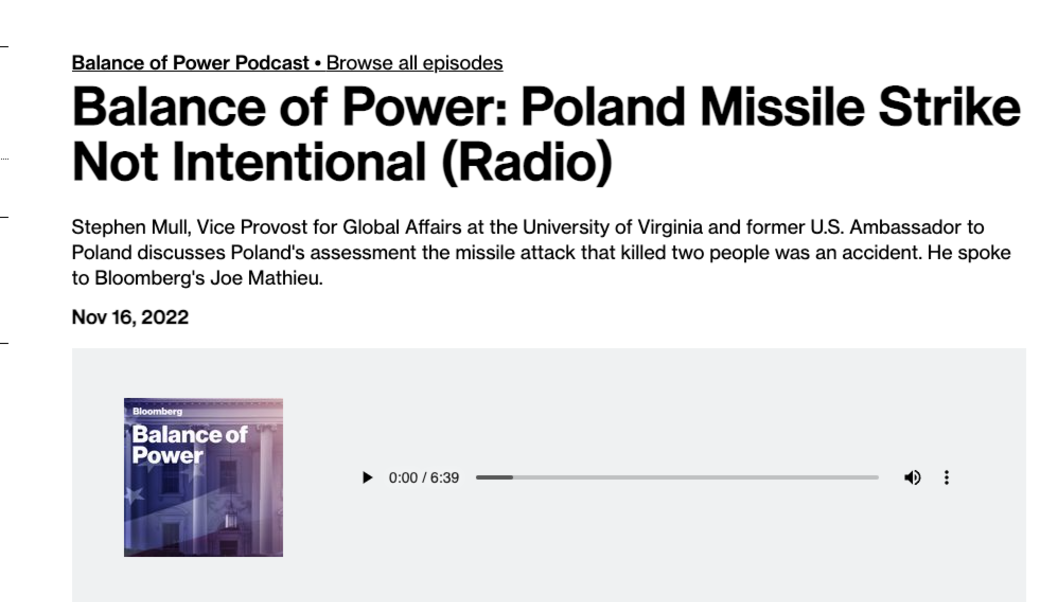 screenshot of podcast title