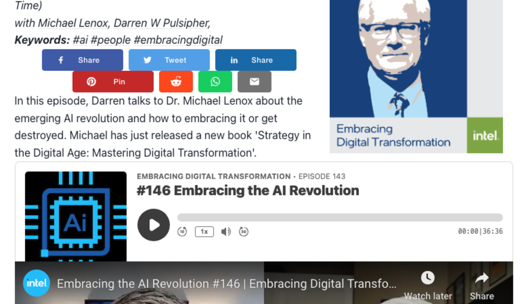 Embracing Digital Transformation Podcast
