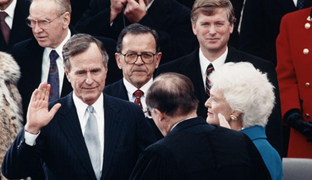 George H.W. Bush inauguration