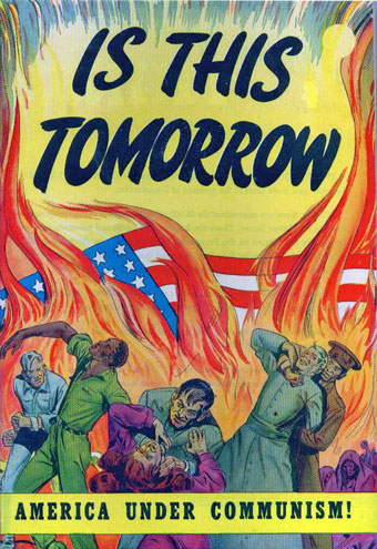Comic cover: "Is this tomorrow?"