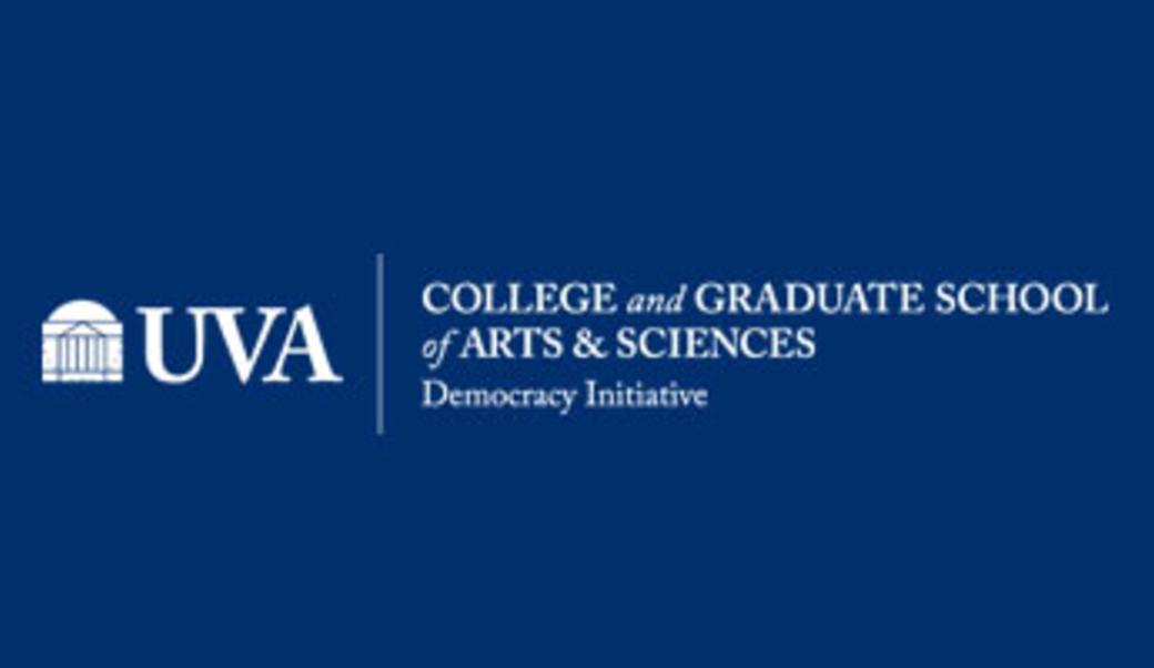 UVA College of Arts & Sciences logo with Democracy Initiative text