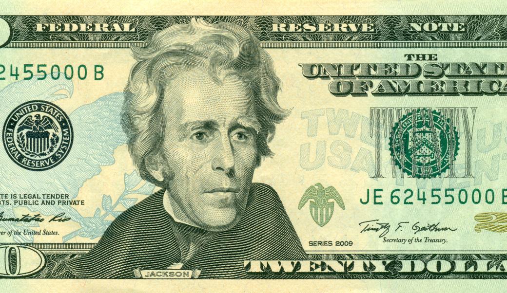 Jackson $20 bill