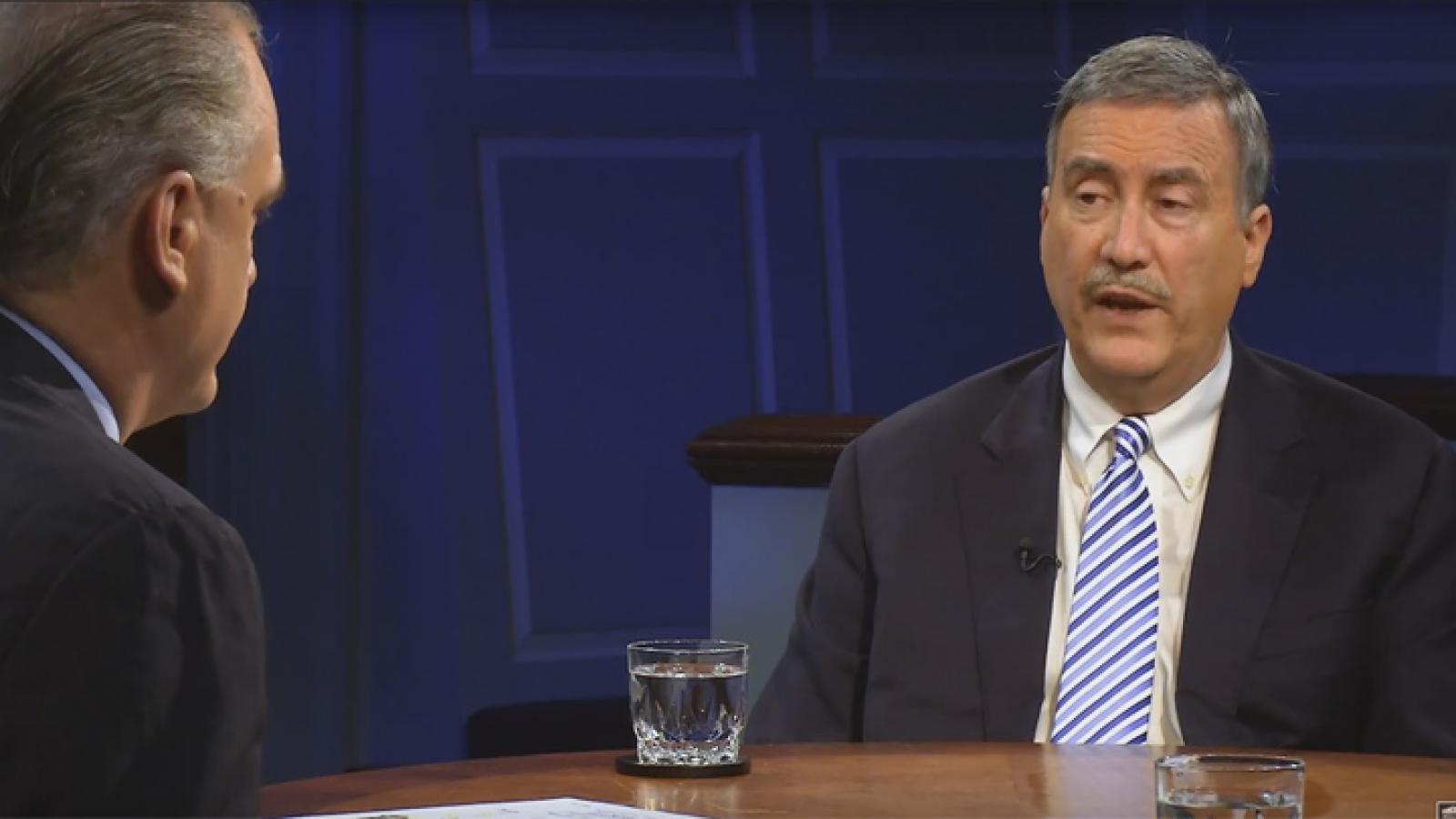 UVA's noted political prognosticator, Larry Sabato, describes what must happen for Donald Trump to win the 2016 presidential election